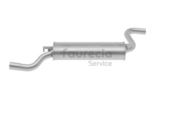 Faurecia Panela de escape traseira FS10001