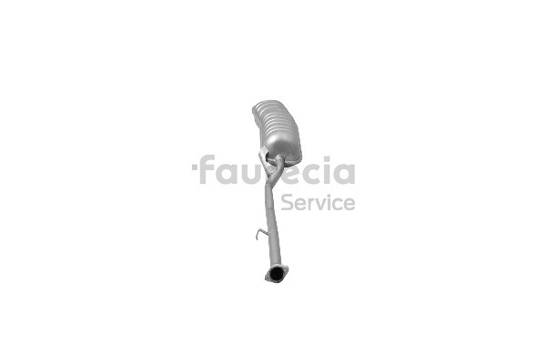Faurecia FS10081 Auspuff-Endtopf BMW E36 318i Benzin 115 PS 1993
