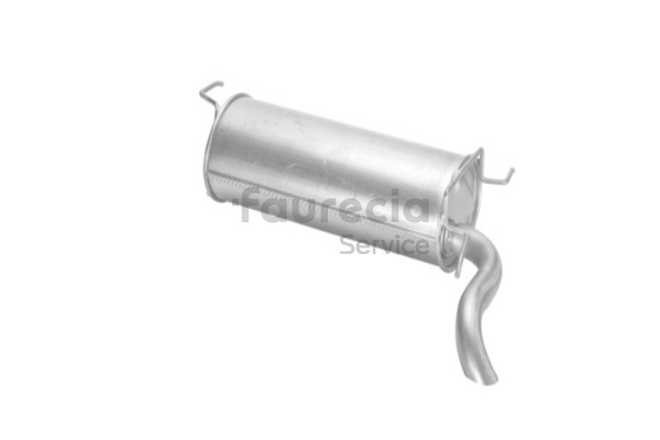 Faurecia FS15005 Конечный глушитель CITROËN AX 1.0 бензин 44 л.с. 1992