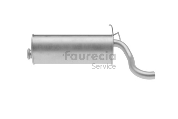 Faurecia FS15060 Endtopf C15 Kastenwagen 1.1 Benzin 48 PS 1989