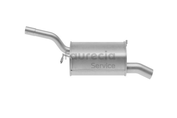 Faurecia FS15137 Конечный глушитель CITROËN C4 I Picasso 1.6 HDi Дизель 112 л.с. 2012