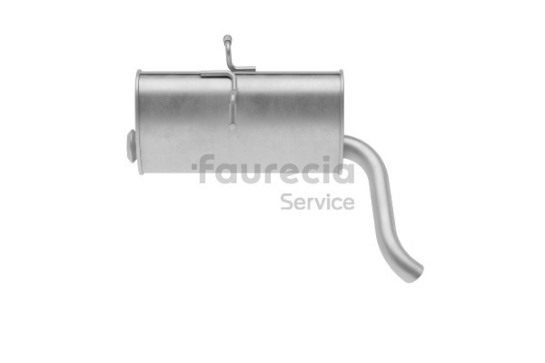 Faurecia FS15167 Конечный глушитель PARTNER c бортовой платформой/ходовая часть 1.8 бензин 90 л.с. 1999