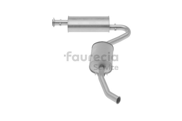 FS15205 Faurecia 1730F7 Endschalldämpfer
