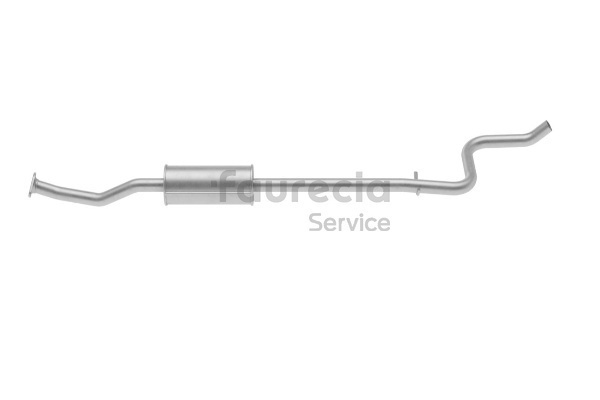 Faurecia 1717S1 Främre ljuddämpare
