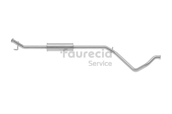 Faurecia FS15319 Средний глушитель Citroën C4 Mk1 1.4 16V бензин 88 л.с. 2007