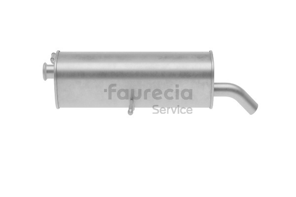 Faurecia FS15320 Endschalldämpfer CITROЁN C4 Coupe 1.4 16V 88 PS Benzin 2009