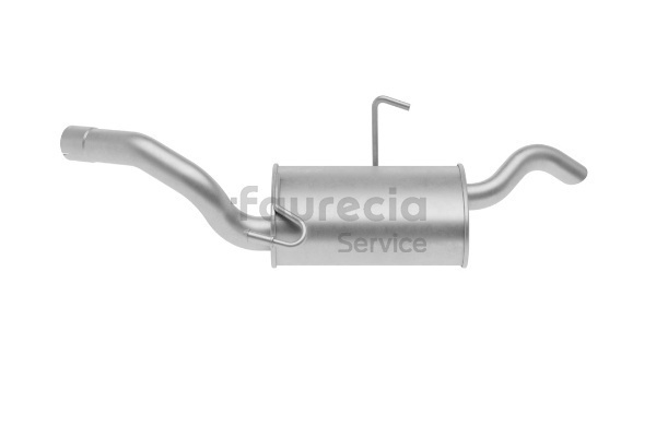 Faurecia FS15385 Конечный глушитель CITROËN Jumpy I Van 1.9 D 70 Дизель 69 л.с. 2002