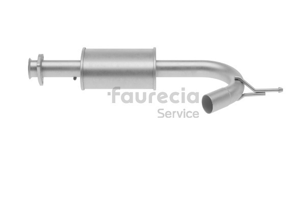 Faurecia FS15398 Priekinis duslintuvas CITROЁN Relay I Van (244) 2.8 HDi dyzelinas 146 AG 2005