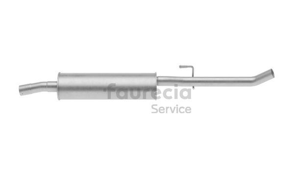 Faurecia FS15404 Galinis duslintuvo bakelis FIAT Scudo Universalas (220_) 2.0 JTD 16V dyzelinas 109 AG 2003