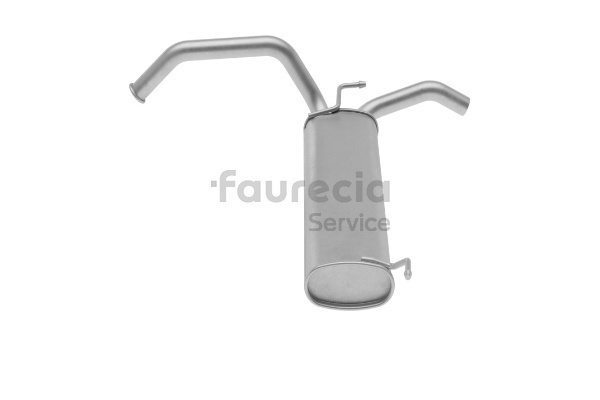 1730JF OE Faurecia Panela de escape traseira FS15502