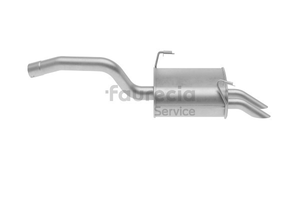 Faurecia FS15511 Конечный глушитель Lancia Phedra 179 2.0 JTD (179.AXE1A) Дизель 107 л.с. 2007
