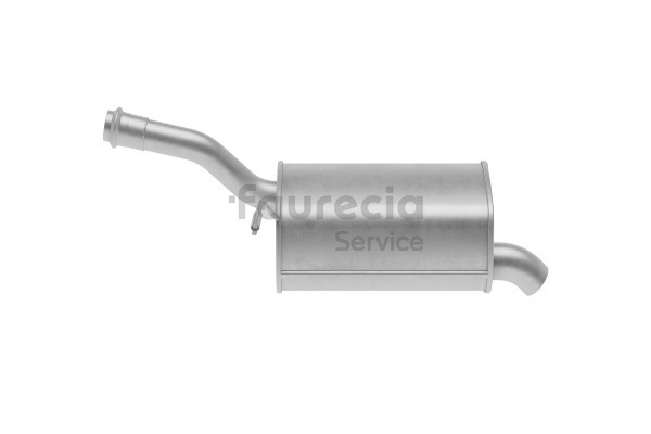 Faurecia FS15637 Конечный глушитель Citroen C4 Picasso mk1 1.6 HDi Дизель 112 л.с. 2010
