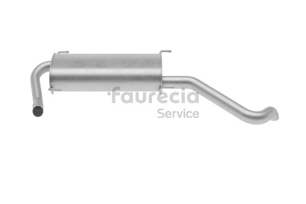 Endschalldämpfer Faurecia FS15691 passend für FIAT, PEUGEOT, CITROËN zum günstigen Preis