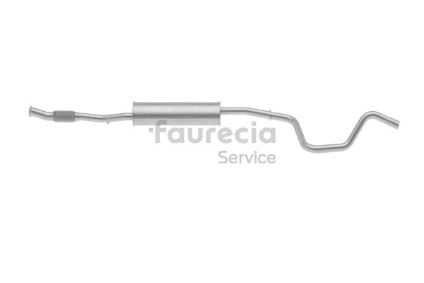 Einddemper Faurecia FS15733 geschikt voor PEUGEOT, CITROËN goedkope