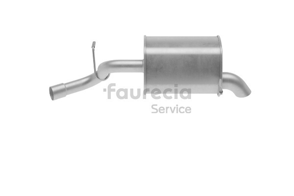 Faurecia FS15741 Endschalldämpfer CITROËN C5 III Kombi (RW) 2.0 HDi 136 PS Diesel 2008