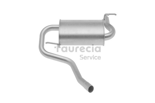 Faurecia FS16016 Конечный глушитель Duster 1.5 dCi 4x4 (HSMC, HSMD) Дизель 110 л.с. 2010