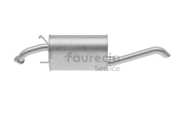 Faurecia FS17057 Конечный глушитель Aveo Saloon (T250, T255) 1.4 бензин 94 л.с. 2008