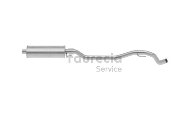 d'origine Opel ASTRA Faurecia Silencieux avant FS25003