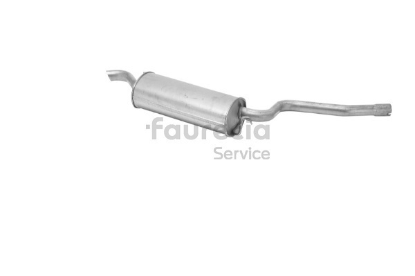 Faurecia FS25054 Endschalldämpfer FIAT CINQUECENTO (170) 0.7 i Benzin 30 PS 1998