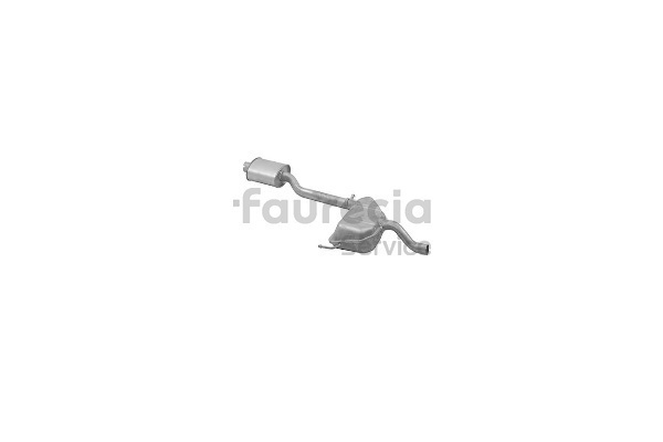 Faurecia Vorschalldämpfer FS25289