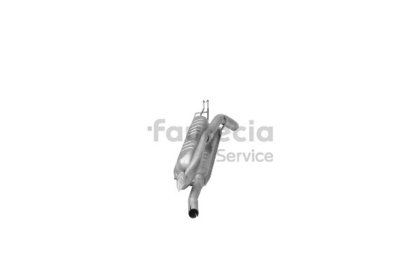 Faurecia FS25290 Zadnji glusnik LANCIA Delta II (836) 1.6 i.e. Bencin 90 km 1998