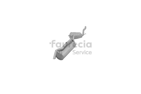 Faurecia FS25384 FIAT MAREA rear muffler cost