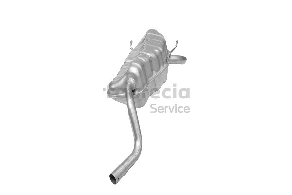 Faurecia FS25431 Išmetimo bakelis Fiat Punto 188 1.9 DS 60 dyzelinas 60 AG 2009