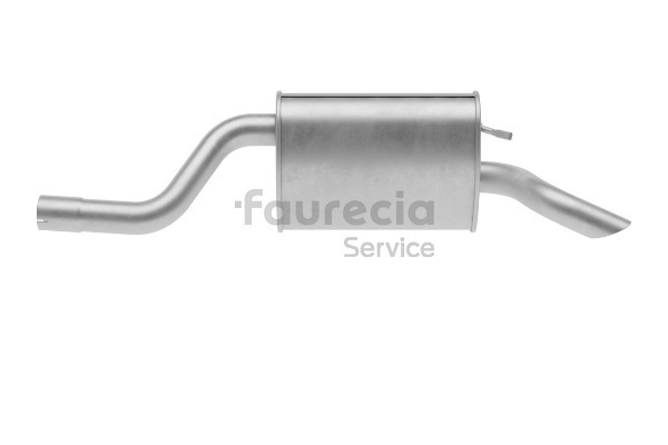 Faurecia FS25668 Išmetimo bakelis Lancia Ypsilon 843 1.3 D Multijet (843.AXF11, 843.AXF1A, 843.AXM11,... dyzelinas 75 AG 2006