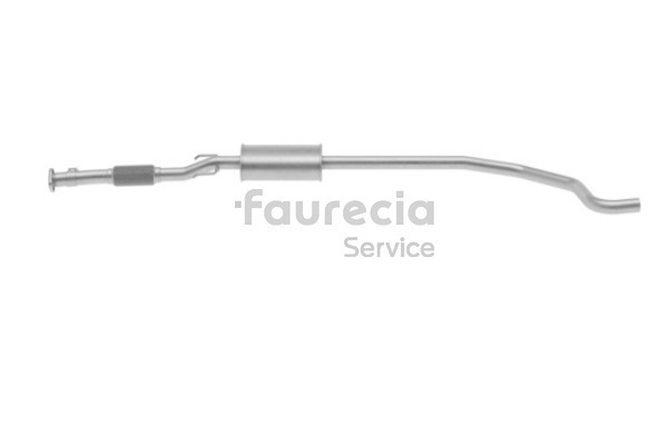 d'origine Fiat BRAVO Faurecia Silencieux avant FS25772