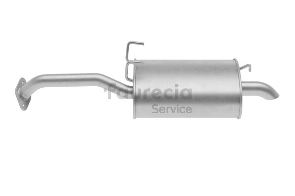 Faurecia FS27108 Äänenvaimennin Hyundai Accent II LC 1.3 Bensiini 75 hv 2002