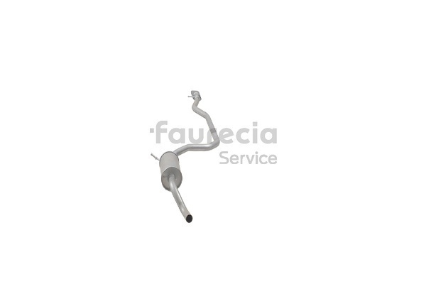 Silenciador intermedio 1114368 Faurecia FS30376