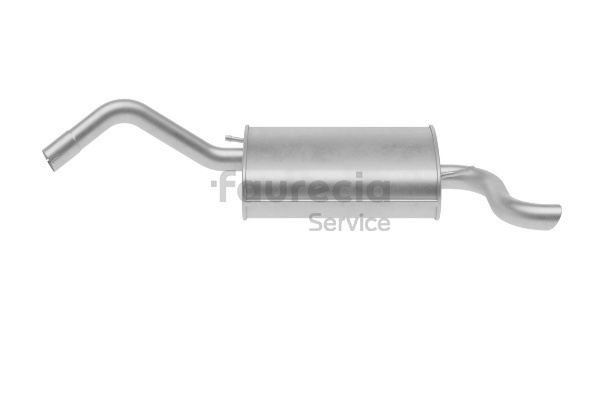 FS30384 Faurecia 1015800 Endschalldämpfer