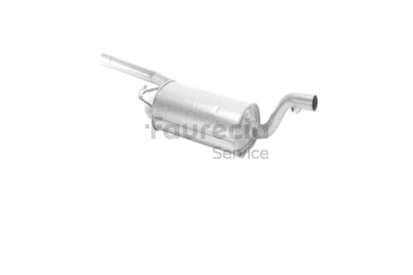 Faurecia 1341340 Uitlaat middendemper