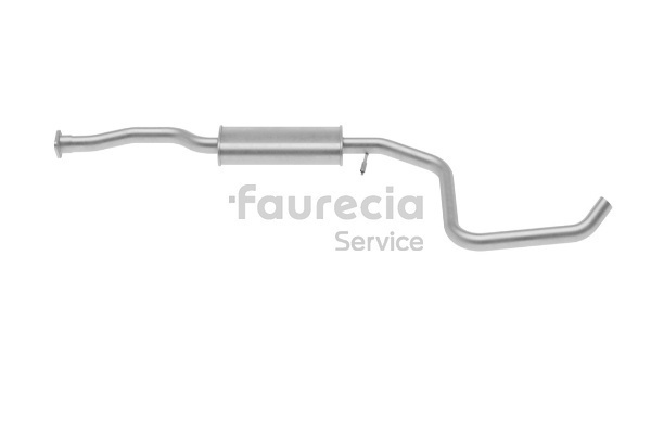 FS30481 Faurecia Silencioso delantero FORD FIESTA