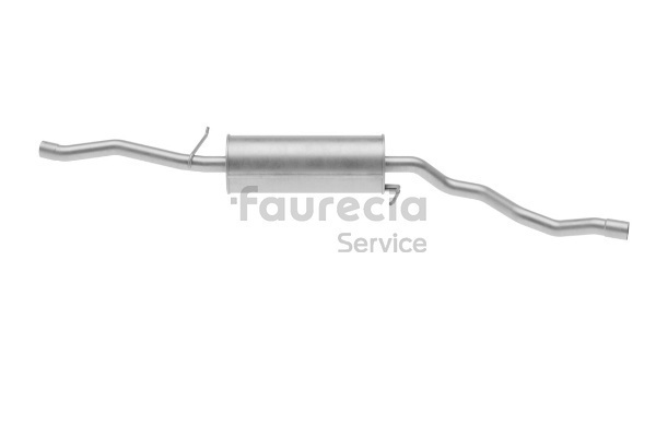 1484008 OE Faurecia Marmitta centrale FS30498