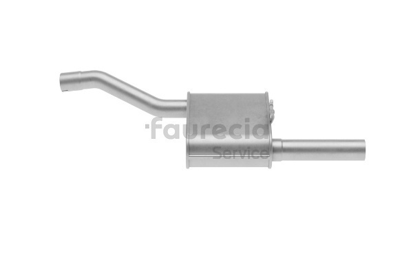 1061976 OE Faurecia Panela de escape traseira FS30682