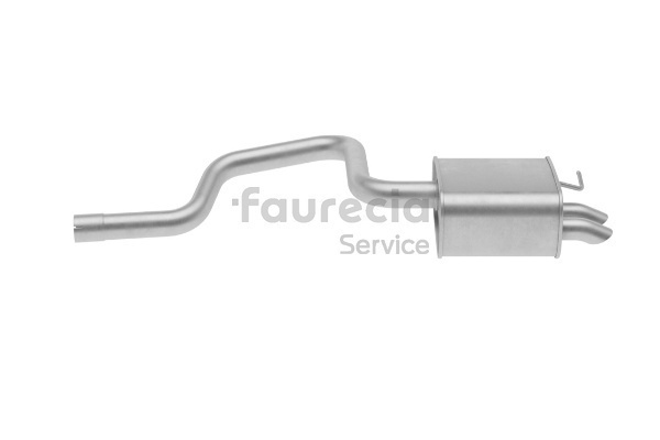1219626 OE Faurecia Rear silencer FS30738
