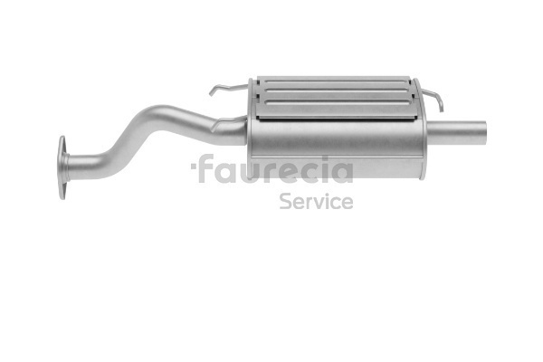 Faurecia FS33115 Išmetimo bakelis HONDA Civic VI Hatchback (EJ, EK) 1.6 (MB1) benzinas 126 AG 1996