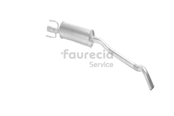 Faurecia FS40022 Silencieux intermédiaire VAUXHALL Corsa Mk I (B) 3/5 portes (S93) 1.5 TD Diesel 67 CV 1996 prix
