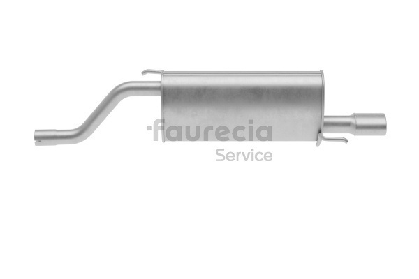 Faurecia FS40033 Bakre eksospotte VAUXHALL Corsa Mk3 (D) Hatchback (S07) 1.2 LPG (L08) bensin/bilgass (LPG) 80 hk 2013 pris