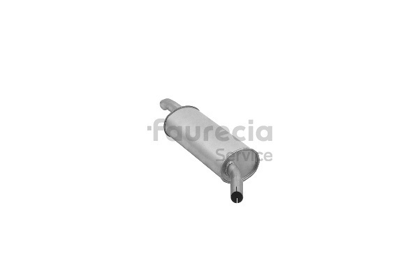 Faurecia FS40127 Išmetimo bakelis OPEL Kadett E Caravan (T85) 1.6 i Cat (C15, C35, D15, D35) benzinas 75 AG 1989