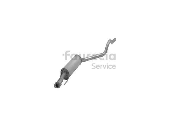 852079 OE Faurecia Srednji glusnik (izpusni lonec) FS40186