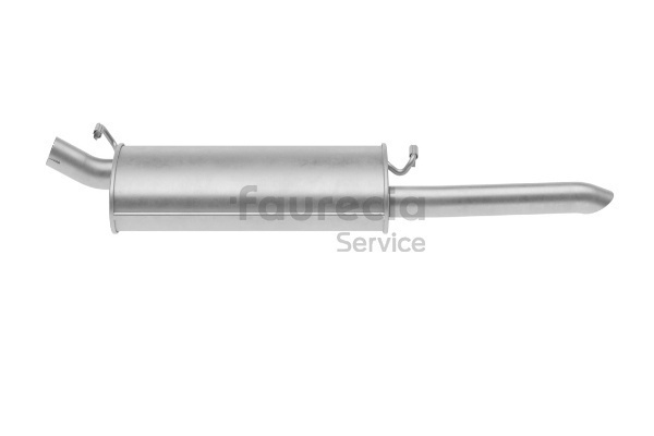 Faurecia FS40221 Endtopf OPEL Ascona C Limousine (J82) 1.3 S (F11, M11, F68, M68) Benzin 75 PS 1986