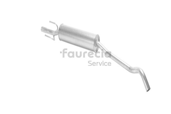 alkuperäiset Opel CORSA Faurecia Pakoputki äänenvaimennin keski FS40351