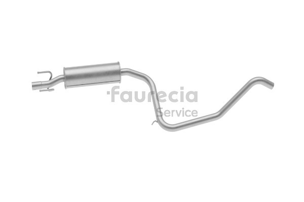 FS40433 Faurecia Silencioso intermedio OPEL COMBO