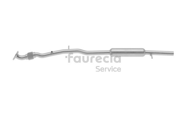 13204576 OE Faurecia Mittelschalldämpfer FS40480