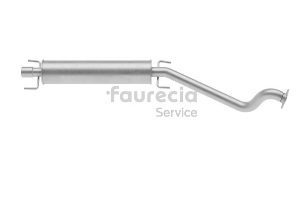 Faurecia FS40504 Silencieux avant VAUXHALL Astra Mk4 (G) CC (T98) 2.0 DTI 16V (F48) Diesel 101 CV 2004 prix
