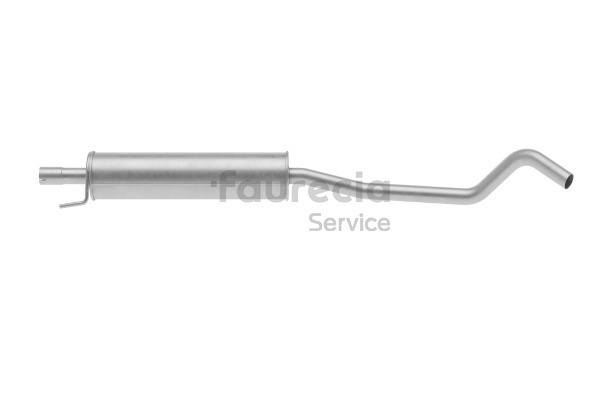 Faurecia FS40513 Middle silencer Corsa B 1.2 16V Dualfuel (F08) Petrol/Liquified Petroleum Gas (LPG) 75 hp 2006 price