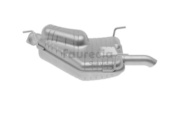 Faurecia FS40582 Exhaust silencer VAUXHALL Vectra (B) CC (J96) 2.2 DTI 16V (F68) Diesel 125 hp 1998 price