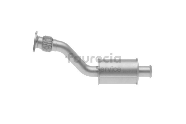 Nissan NOTE 2007 Front silencer FS40595 Faurecia